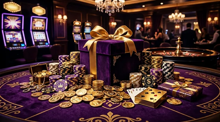 Illustration: welcome match bonus, free spins, and promotion rewards