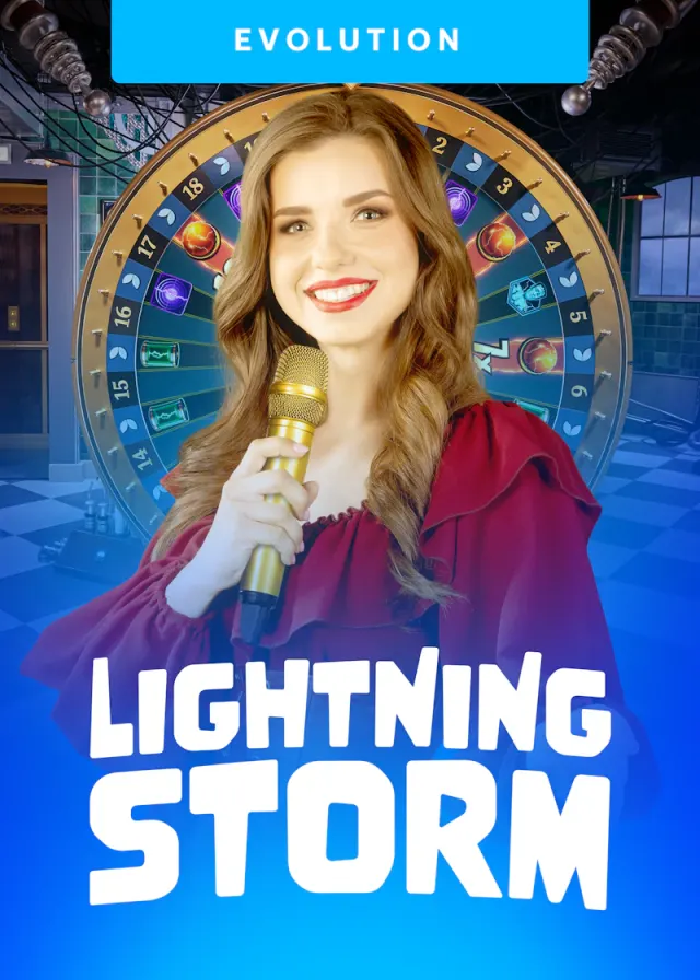 Lightning Storm - live casino table